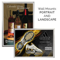 Euro Security Snap Frames 8 1/2" x 11" is great for any indoor space, including galleries, malls, retail stores, airports, hotels, restaurants, restrooms, elevators, etc.