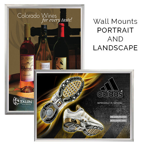 Euro Security Snap Frames 8 1/2" x 11" is great for any indoor space, including galleries, malls, retail stores, airports, hotels, restaurants, restrooms, elevators, etc.