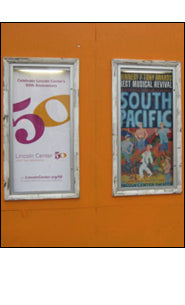 24x96 Indoor Extra Large Radius Edge w Cork Bulletin Board Panel