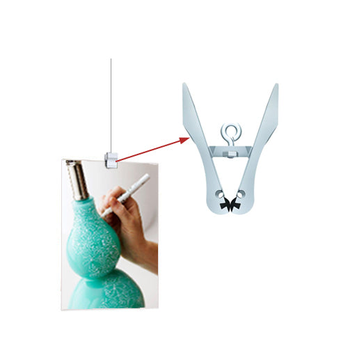 2" x 3" INDIVIDUAL POSTER DISPLAY CLAMP CLIPS