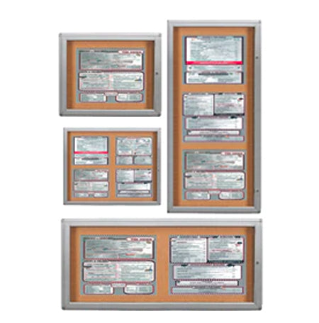 Indoor Menu Cases (8.5 x 14 Landscape Menus) (Rounded Corners)