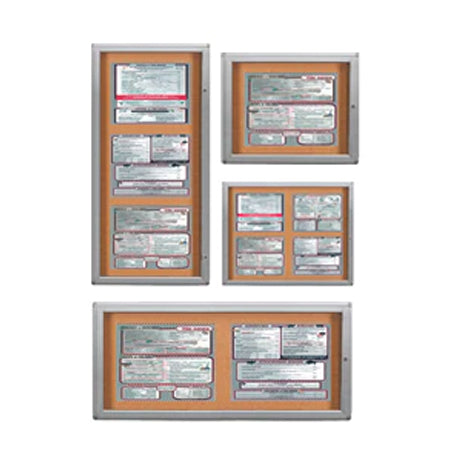 Indoor Menu Cases (11 x 14 Landscape Menus) (Rounded Corners)