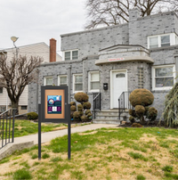 SwingCase Standing 42x42 Outdoor Bulletin Board Enclosed with 2 Posts (One Door)