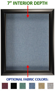  Large Shadow Box Display w Super Wide Frame