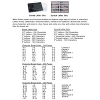 Extra Large Outdoor LED Lighted Enclosed Letter Boards with Message Header with XL Single Locking Door in 15+ Sizes and Custom Sizes