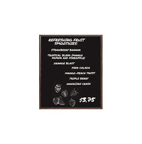 16x20 Wood Framed Black Dry Erase Marker Boards