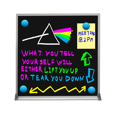 36x36 Magnetic Black Dry Erase Marker Board with Aluminum Frame