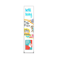 12x60 Magnetic White Dry Erase Marker Board with Aluminum Frame