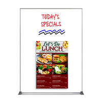 30x40 Magnetic White Dry Erase Marker Board with Aluminum Frame