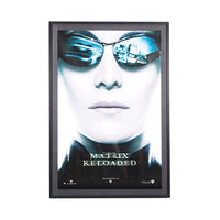 SATIN BLACK FRAME / RAVEN BLACK MATBOARD