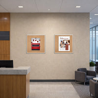 Access Cork Board™ 20x20 Open Face with Classic Metal Picture Frame Cork Bulletin Board