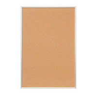 Access Cork Board™ 16"x20" Open Face Recessed Shadow Box Style Designer 43 Metal Framed Recessed Cork Bulletin Board