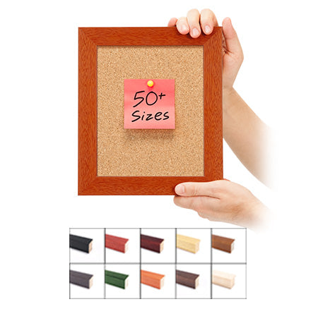 8" x 10" Open Face Wood #361 Framed Bulletin Board