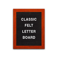 Access Letterboard 8 x 10 Open Face 361 Wood Framed FELT Letter Board