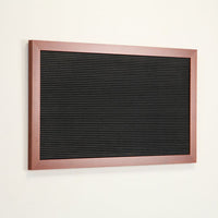 84x24 BLACK VINYL LETTER BOARD (SHOWN in LANDSCAPE)
