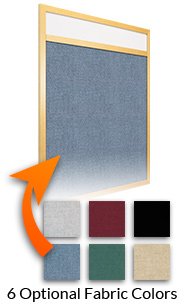 Classic #362 Wooden Framed Cork Bulletin Boards Custom Message Header