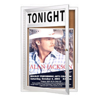 BLACK LETTERING ON A 5" WHITE HEADER