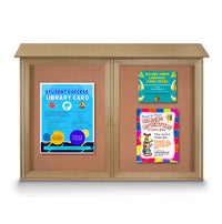 Outdoor Message Center 48" x 36" with 2 Doors