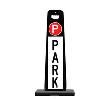 Park Sign Vertical Panel with 9 LB Base