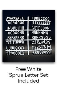 Lemon Yellow or Pink Felt Letter Board Frame 11x17 in Portrait or Landscape Sizes