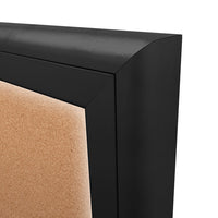 Radius Edges with Mitered Corners (Black finish, Drip Edge Roof not shown)