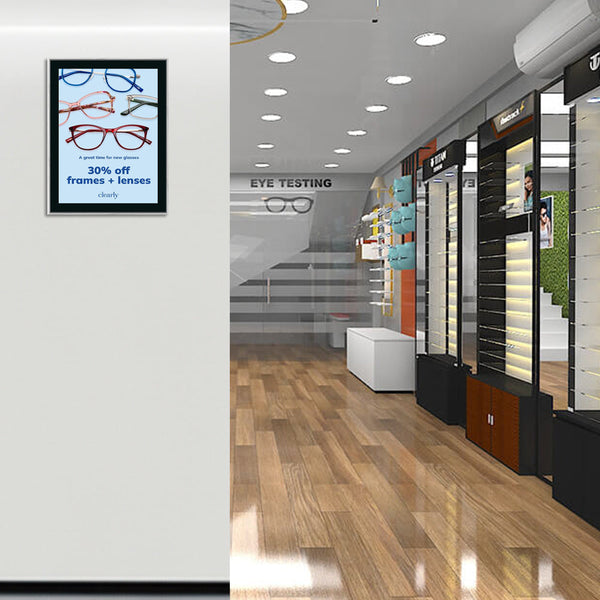 18x24 Frame | SwingFrame Classic Poster Display Frame | Swing Open