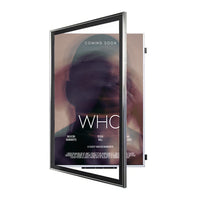 22x34 Poster Frame | SwingFrame Classic Metal Poster Display Swings Open