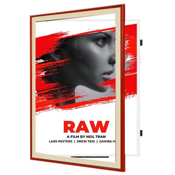 22x34 Poster Frame (Colorful Classic Poster Display SwingFrame)