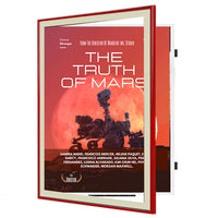 SwingFrame 27x40 Poster Frame | Swing Open, Quick Change Colorful Classic Display with 1" Wide Metal Frame Profile