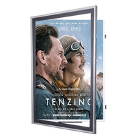 Metal Movie Poster Frame | Quick Change Swing Open, Classic Poster SwingFrames in 10 Sizes and Custom