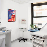 17x22 Wood Frame (353) Poster Display SwingFrames