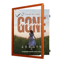 22x34 Wood Frame (361) Poster Display SwingFrames
