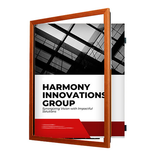 24x32 Wood Frame (361) Poster Display SwingFrames