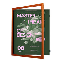 20x28 Wood Frame (361) Poster Display SwingFrames