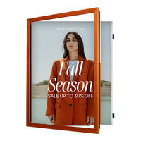 Wood 361 Poster Display SwingFrames 30+ Sizes