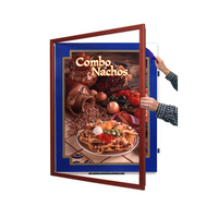 12x12 Wood Frame (361) Poster Display SwingFrames