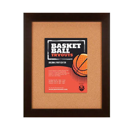 Wide-Wood 27" x 41" Enclosed Bulletin Board SwingFrames