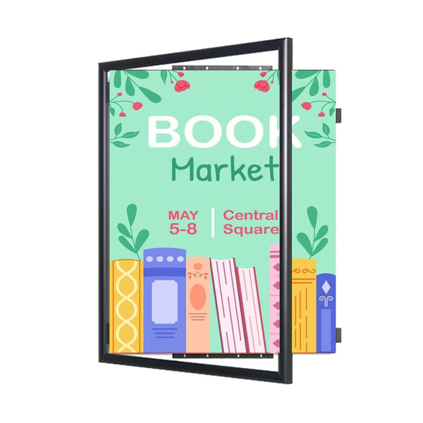 36x36 Poster Frame (SwingFrame Wide-Face Poster Display)