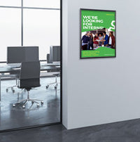 SwingFrame Wide-Face Poster Display Frame | Swing Open Frame in 40+ Sizes & Custom