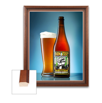 Designer Wood SwingFrame Backlit Light Boxes | Quick Change, Swing Open, LED Lighting 15+ Sizes