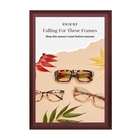 Wood 361 Poster Display SwingFrames 17x22 With Matboard