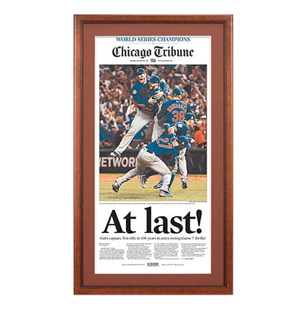 SwingFrame Swing Open, Wood Newspaper Frames | 7 Wood Finishes in Many Standard Sizes and Custom