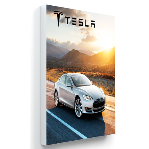 LED Illuminated 36 x 48 Slim Style Light Box for Wall Mount | SEG Tension Fabric Displays