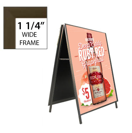 A-Frame 14x22 Sign Holder | Snap Frame 1 1/4