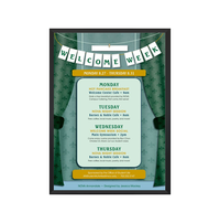 EXTRA DEEP 20 x 28 Poster Snap Frames (1 5/8" Profile for MOUNTED GRAPHICS)