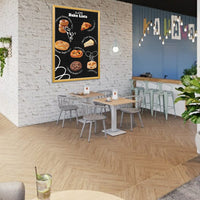 SwingSnap Extra Large Faux Wood Snap Frame 48x96 for Graphics on 1/8", 3/16", 1/4" Thick Boards