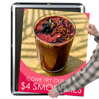 Weather Resistant Front Loading Poster Snap Frames - change your graphic quickly and easily