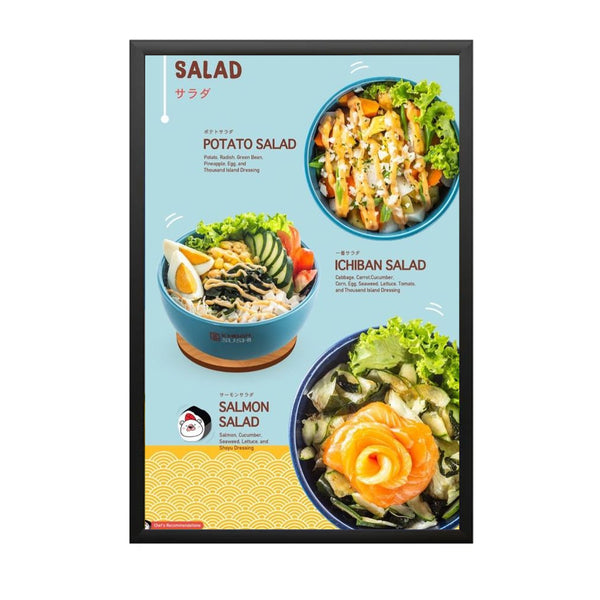 EXTRA LARGE - EXTRA DEEP 72 x 96 Sign Holder Snap Frames (1 1/4" Profile for MOUNTED GRAPHICS)