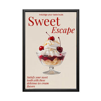 SwingSnap 24x24 Poster Snap Frame Security-Style includes Pallet Tool to Snap Open 1 1/4" Wide Metal Frame