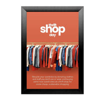 Extra Large 60x84 Poster Snap Frames (2 1/2" Wide Edge Profile)